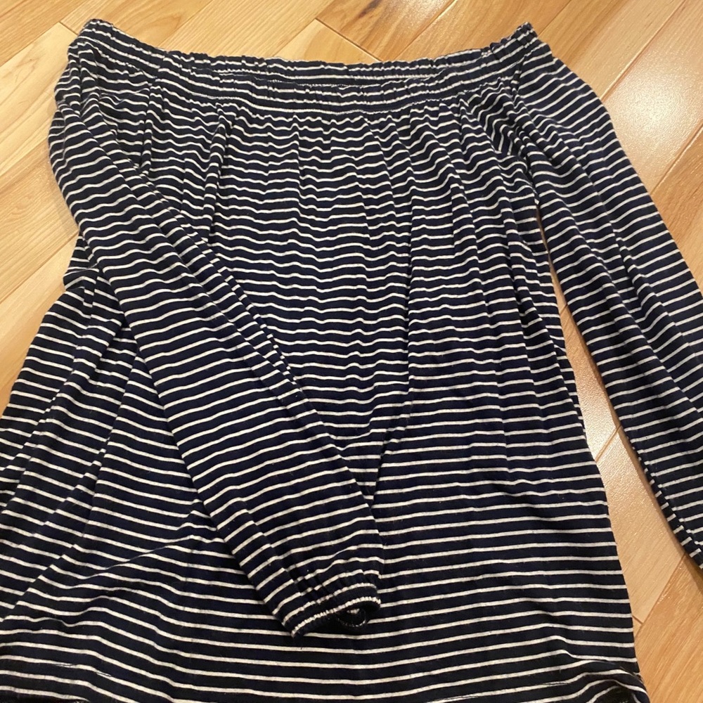 super cute off the shoulder shirt